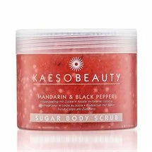 Kaeso Mandarin & Black Pepper Sugar Body Scrub 450ml