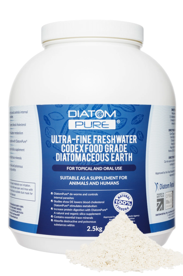 DiatomPure® Human Food Grade 2.5kg Diatomaceous Earth